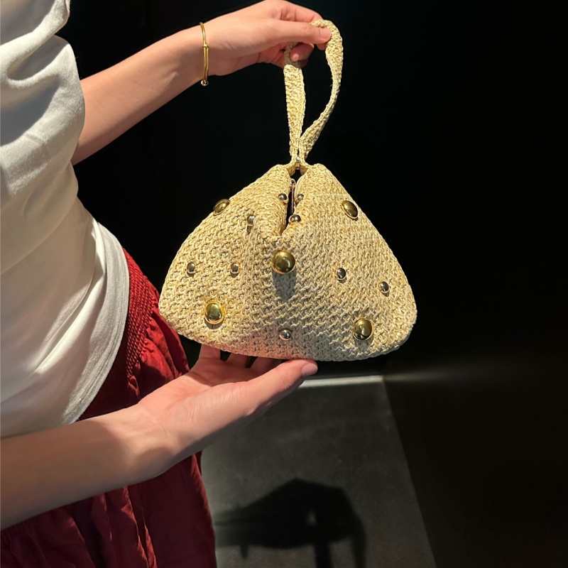 Треугольная плетеная сумка-кла – обзор и цена Women'S Raffia Bags