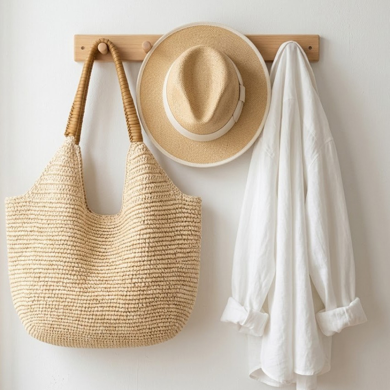 Женская вместительная сумка-то – обзор и цена Women'S Raffia Bags