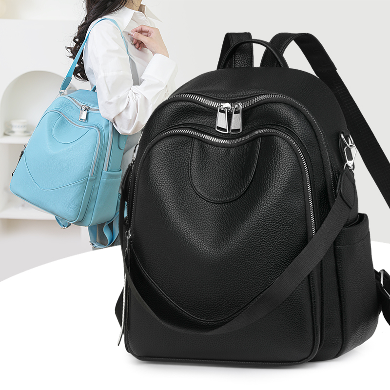 Модный женский кожаный рюкзак  – обзор и цена Women Bags Ru